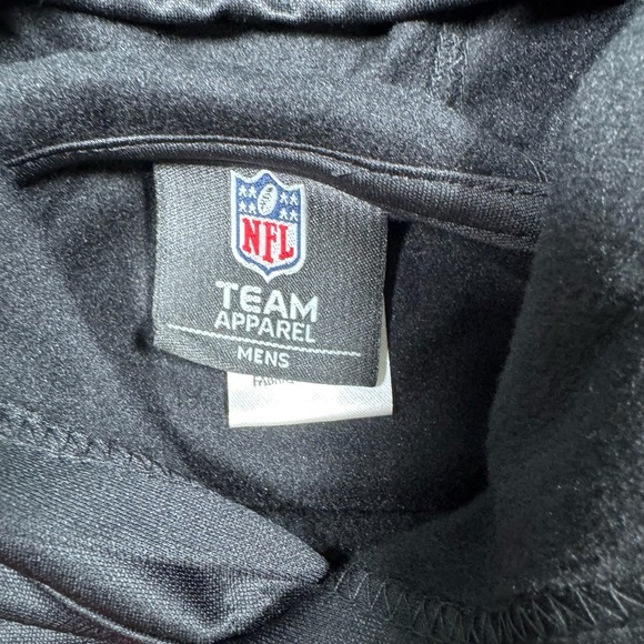 NEW Houston Texans Hoodie Men's Medium NFL Nike Team Apparel Pullover Black - Picture 5 of 7